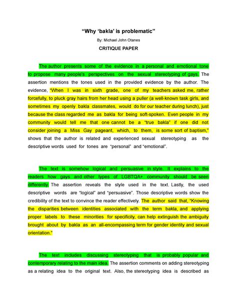 Why ‘bakla’ is problematic .